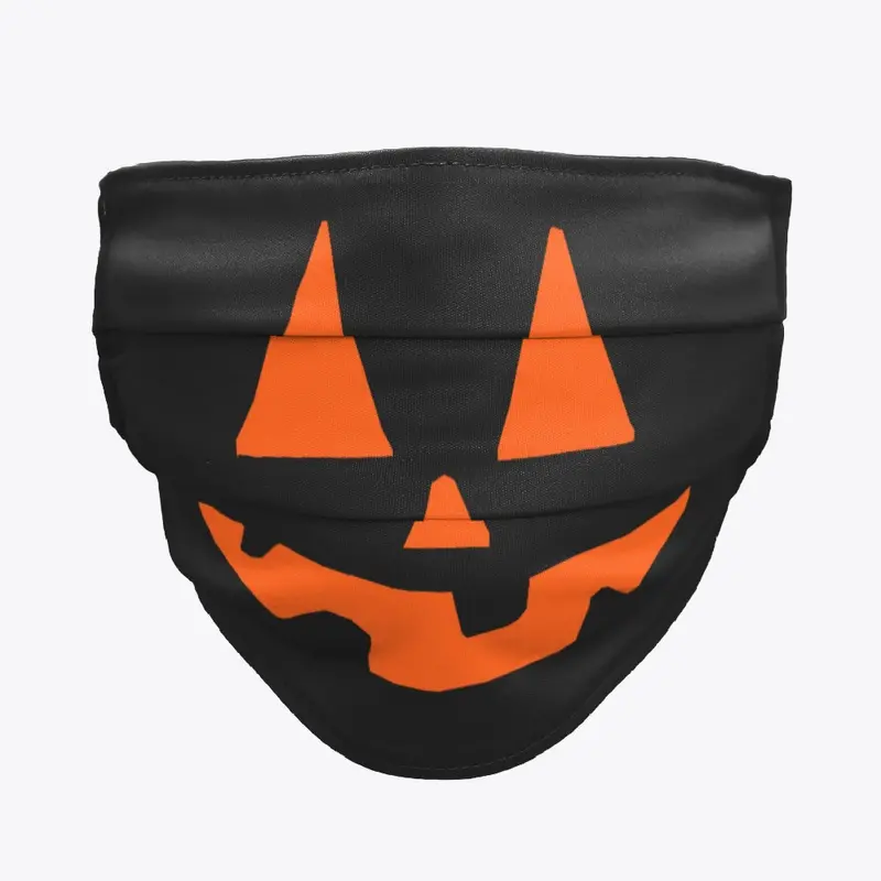 Jack-o-Lantern Halloween Cloth Face Mask