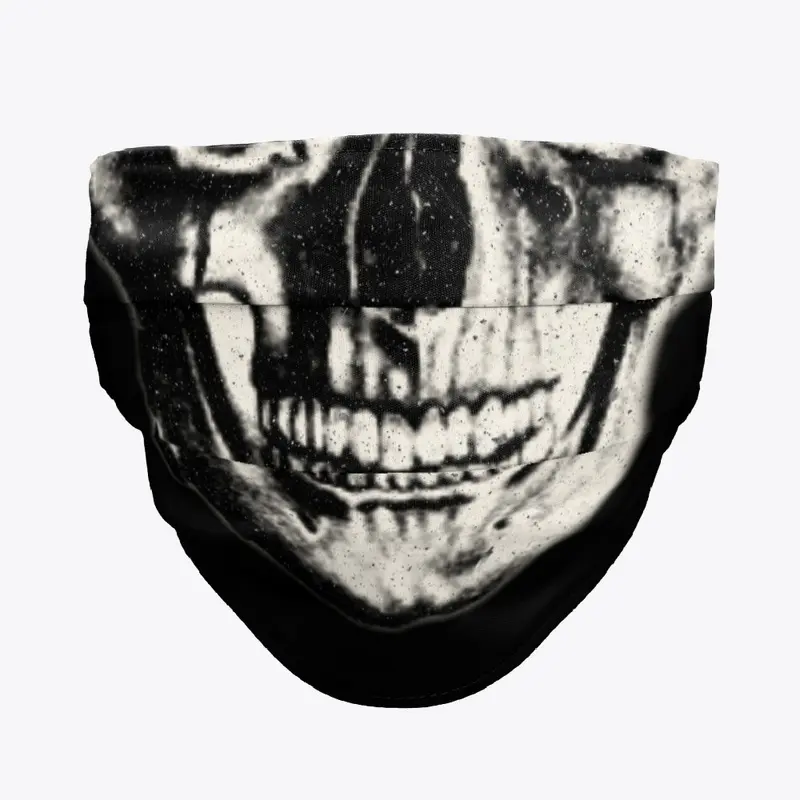 Skull Mouth Cloth Face Mask