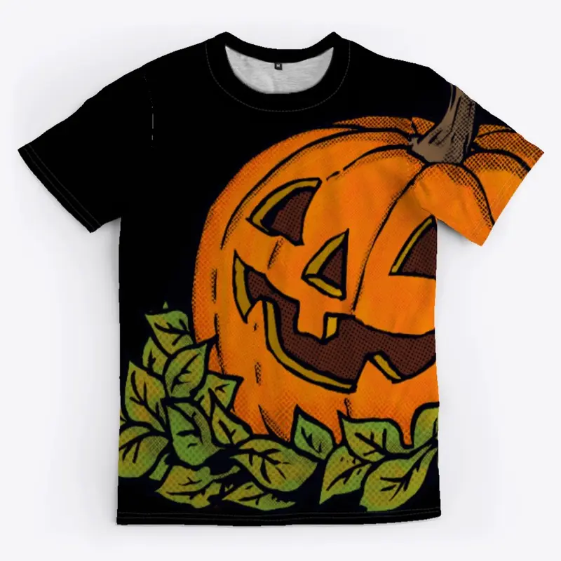 Jack-o-Lantern Allover Tee