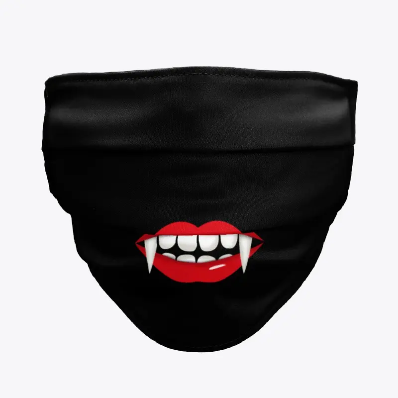 Halloween Vampire Mouth Cloth Face Mask