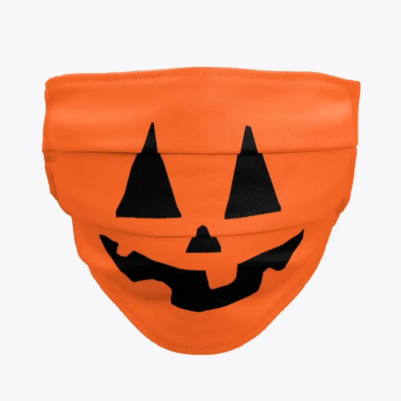 Orange Jack Cloth Facemask