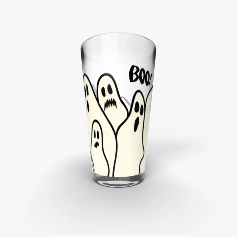 Classic Ghosts Pint Glass